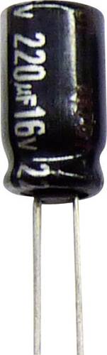 Panasonic ECA1HHG221B Elektrolyt-Kondensator radial bedrahtet 5mm 220 µF 50V 20% (Ø x H) 10mm x 12
