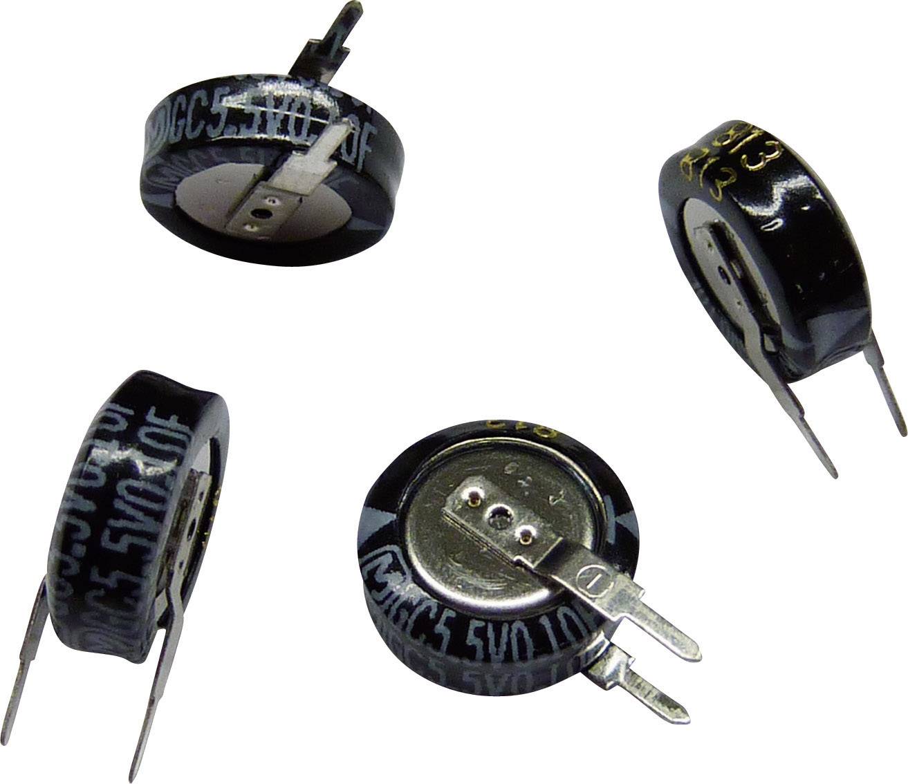 Panasonic EECS0HD224V Gold-Cap Kondensator 0.22 F 5.5 V 30 % (Ø x H) 10.5 mm x 5 mm 1 St.