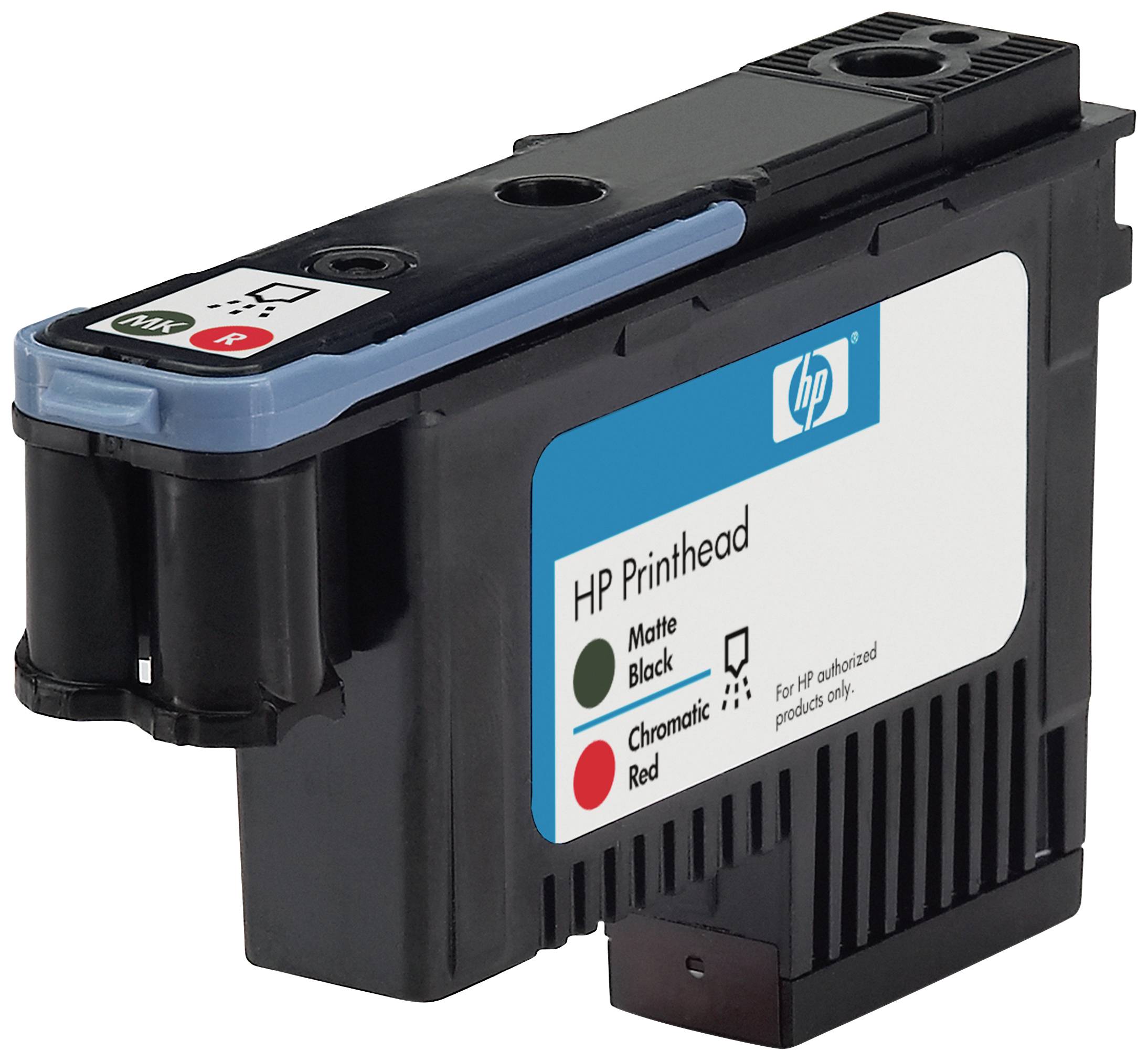 HP 73 - Mattschwarz, Chromatic Red - Druckkopf