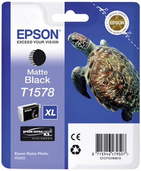 Epson Druckerpatrone T1578 XL Original Matt Schwarz C13T15784010
