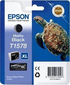 Epson Druckerpatrone T1578 XL Original Matt Schwarz C13T15784010