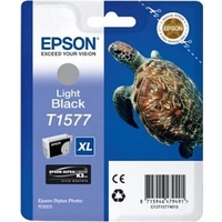 Epson Druckerpatrone T1577 XL Original Light Schwarz C13T15774010 Epson Druckerpatrone T1577 XL Original Light Schwarz C13T15774010