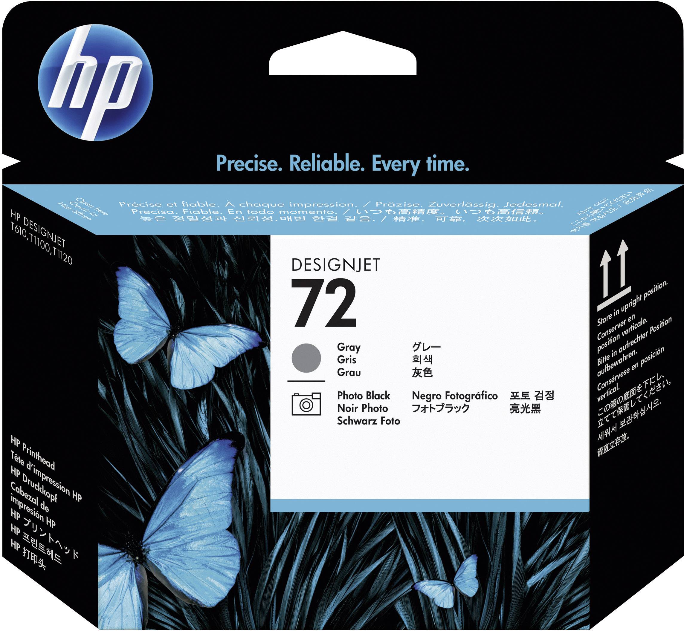 HP 72 - Grau, Photo schwarz - Druckkopf - für DesignJet T1100