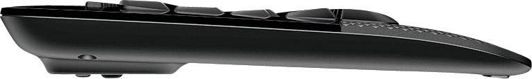 Microsoft Wireless Desktop 2000 Business Funk Tastatur, Maus-Set Deutsch, QWERTZ Schwarz