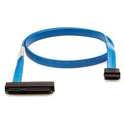 HP Festplatten Anschlusskabel [1x Mini-SAS-Stecker (SFF-8088) - 1x Mini-SAS-Stecker (SFF-8088)] 1.00m Schwarz