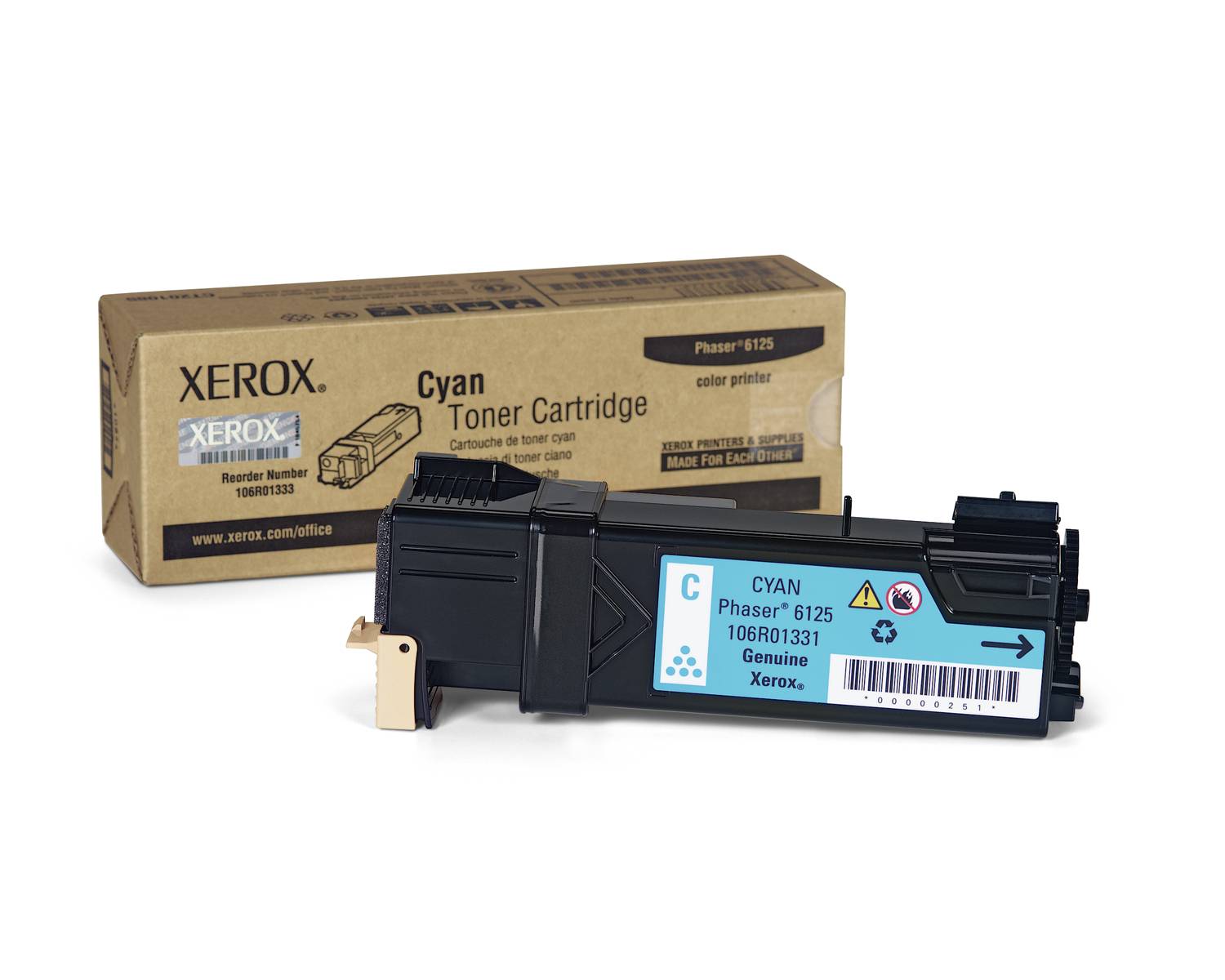 Xerox Toner 106R01331 Original Cyan 1000 Seiten 106R01331