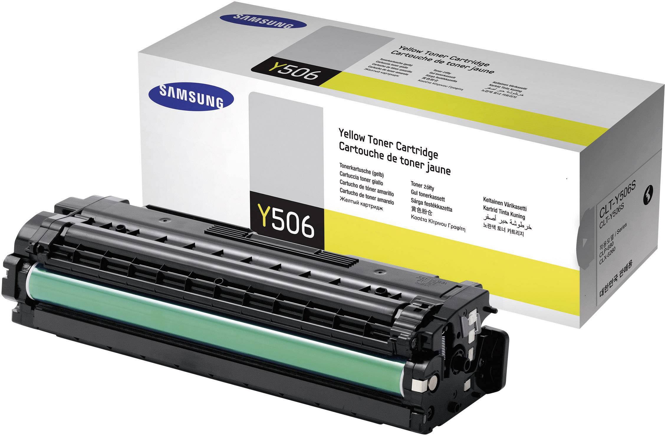 Samsung Toner CLT-Y506S Original Gelb 1500 Seiten SU524A