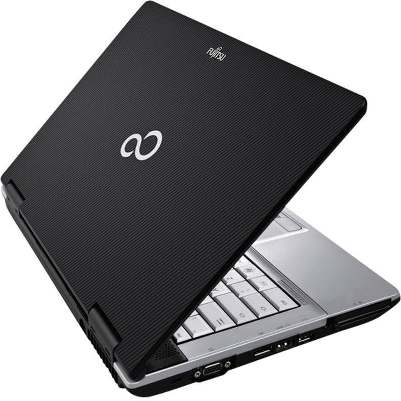 Fujitsu Notebook 35.6 cm (14 Zoll) 2048 MB RAM 320 GB HDD Schwarz, Silber VFY:S7510MXG01DE