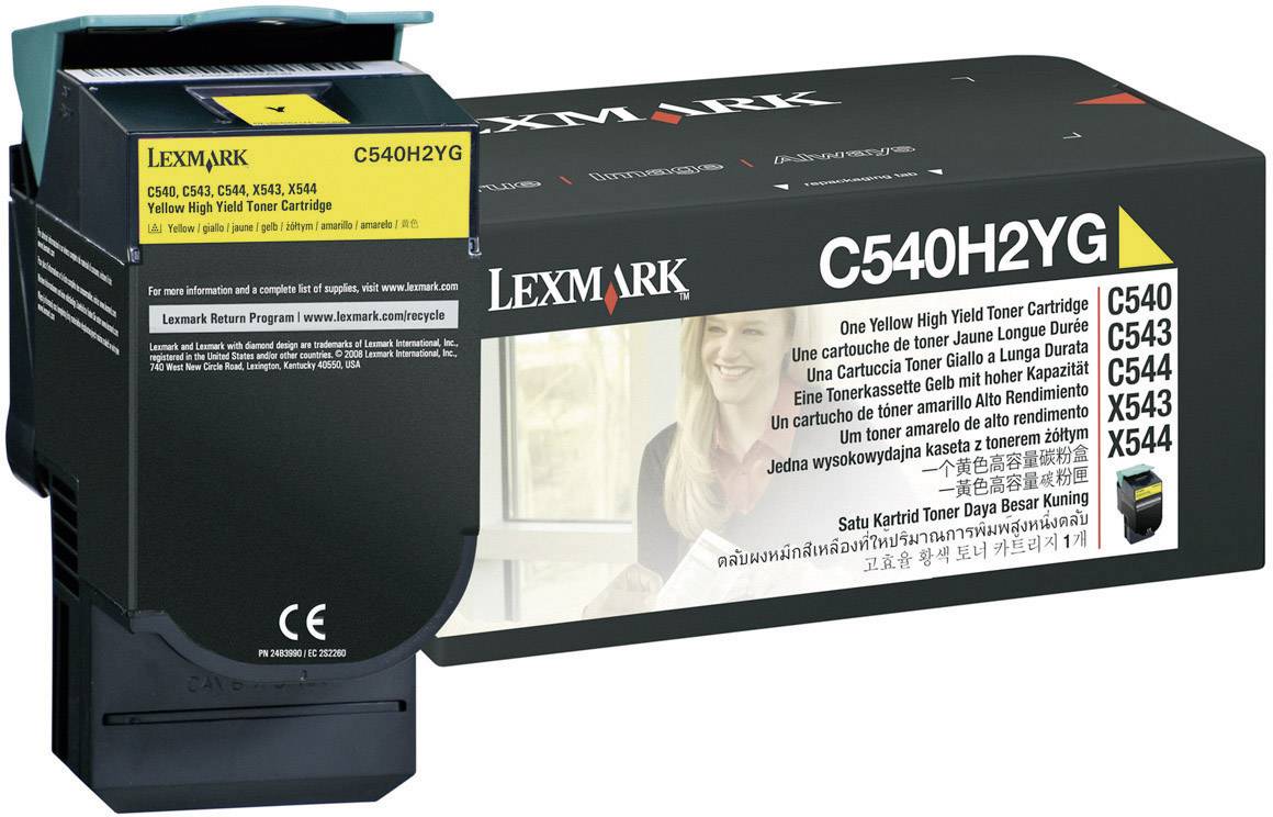 Lexmark - Hohe Ergiebigkeit - Gelb - Original