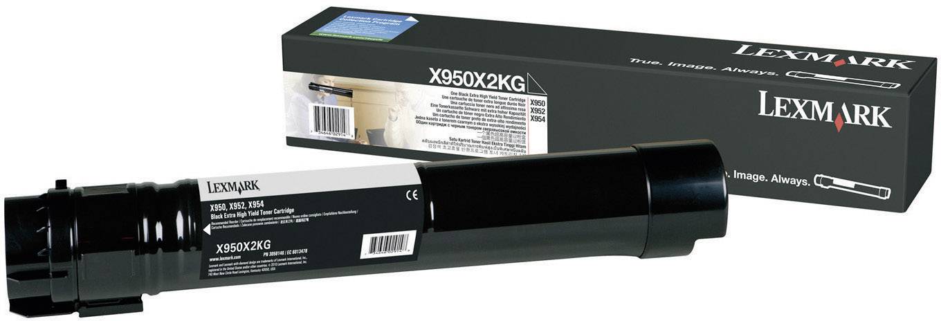 Lexmark Toner X950 X952 X954 Original Schwarz 38000 Seiten X950X2KG