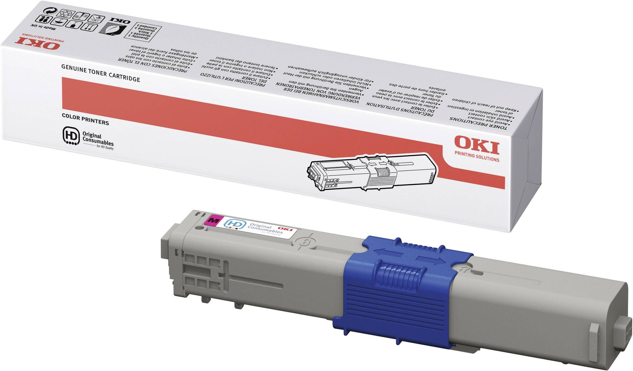 OKI 44469723 Tonerkassette Magenta 5000 Seiten Toner Original C510 C530 MC561
