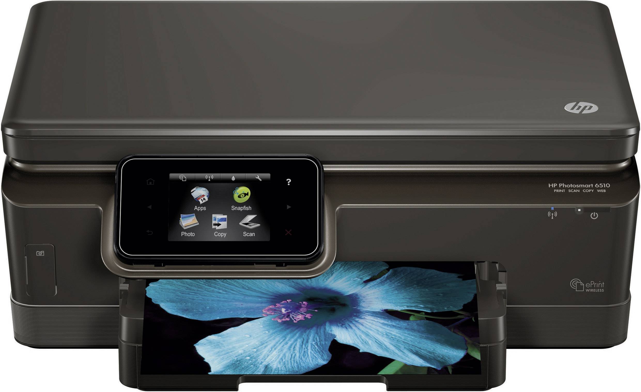 HP Photosmart 6510 e-All-in-One B211a, Multifunktionsgerät Tinte 3in1, USB,WLAN,Duplex, (Drucker,Kopierer,Scanner)
