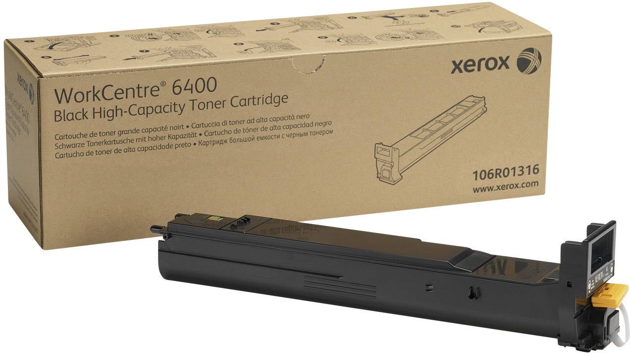 Xerox - Mit hoher Kapazität - Schwarz - original - Tonerpatrone - für WorkCentre 6400, 6400/XFM, 6400S, 6400SFS, 6400X,