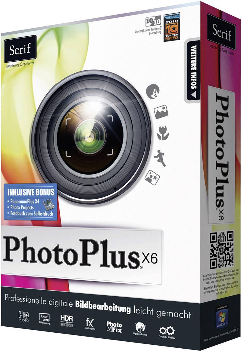 Avanquest PhotoPlus X6 Special Edition Vollversion, 1 Lizenz Windows Bildbearbeitung