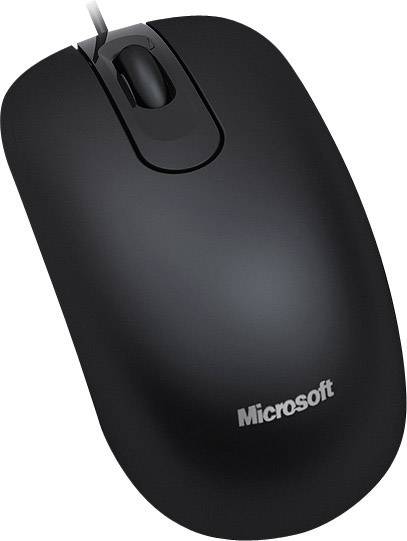 Microsoft Optical Mouse 200 Maus USB Optisch Schwarz 3 Tasten 1000 dpi