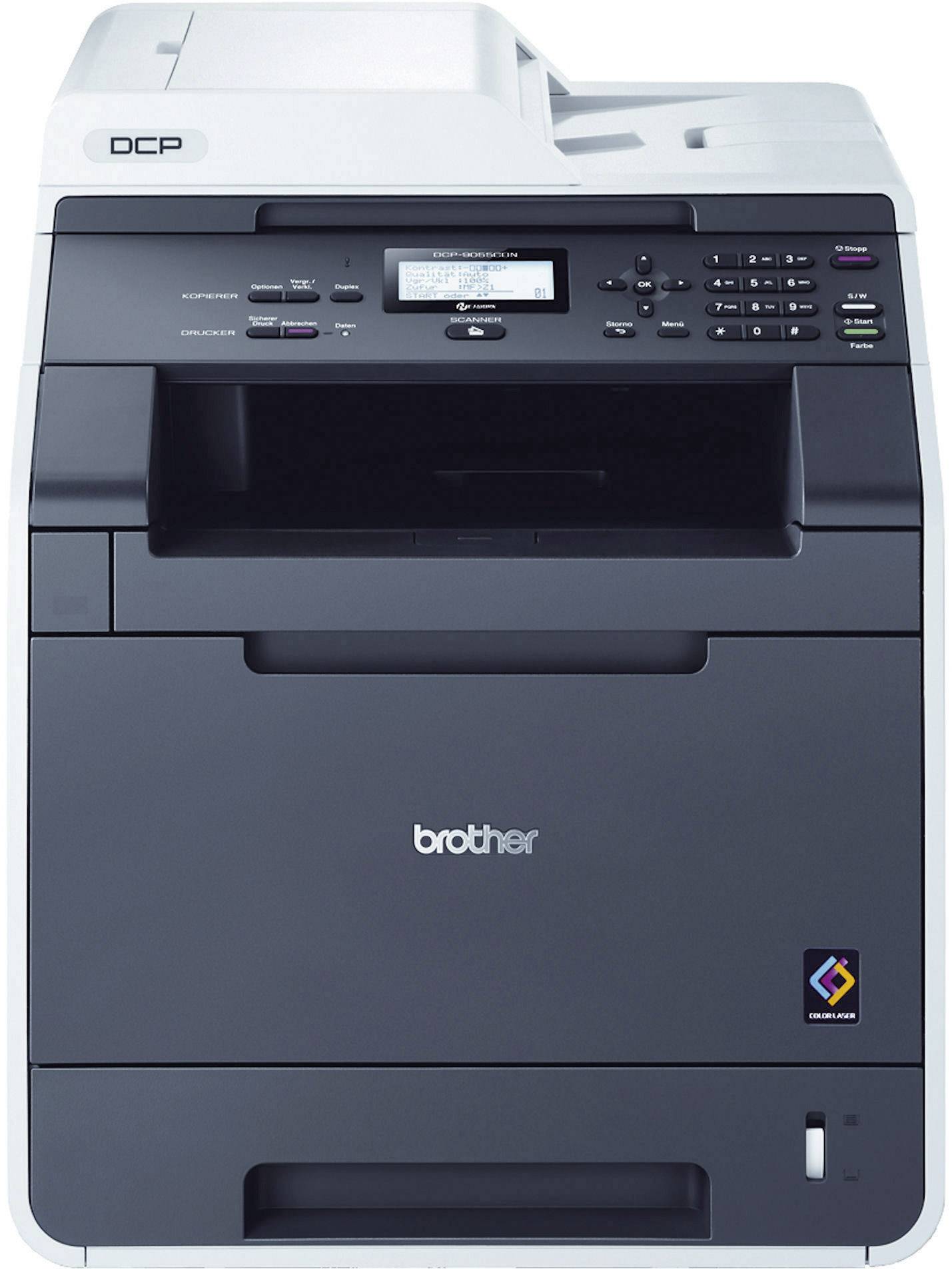 Brother DCP-9055CDN Multifunktionsdrucker Laser Farbe Drucker, Scanner, Kopierer