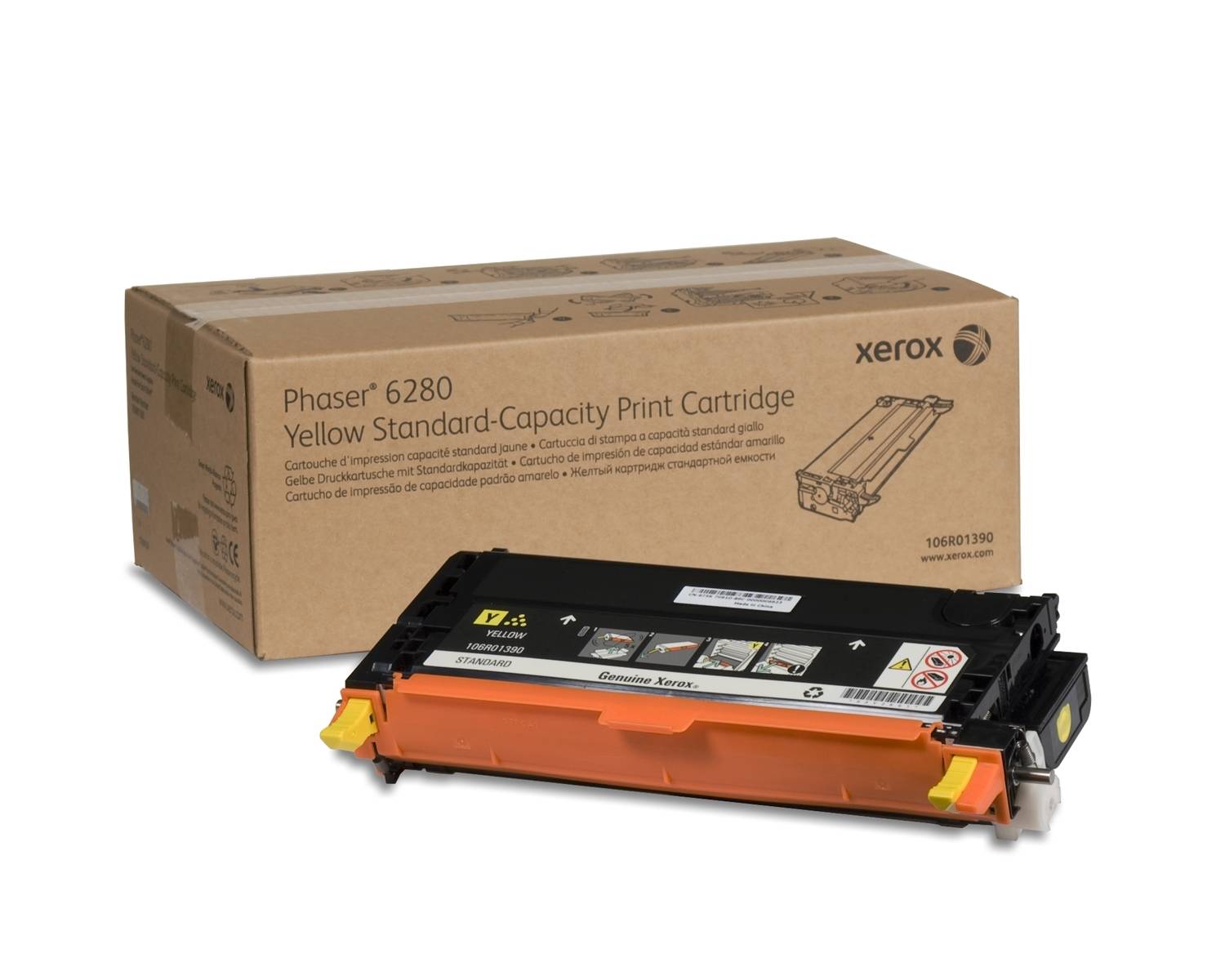 Xerox Toner 106R01390 Original Gelb 2200 Seiten 106R01390