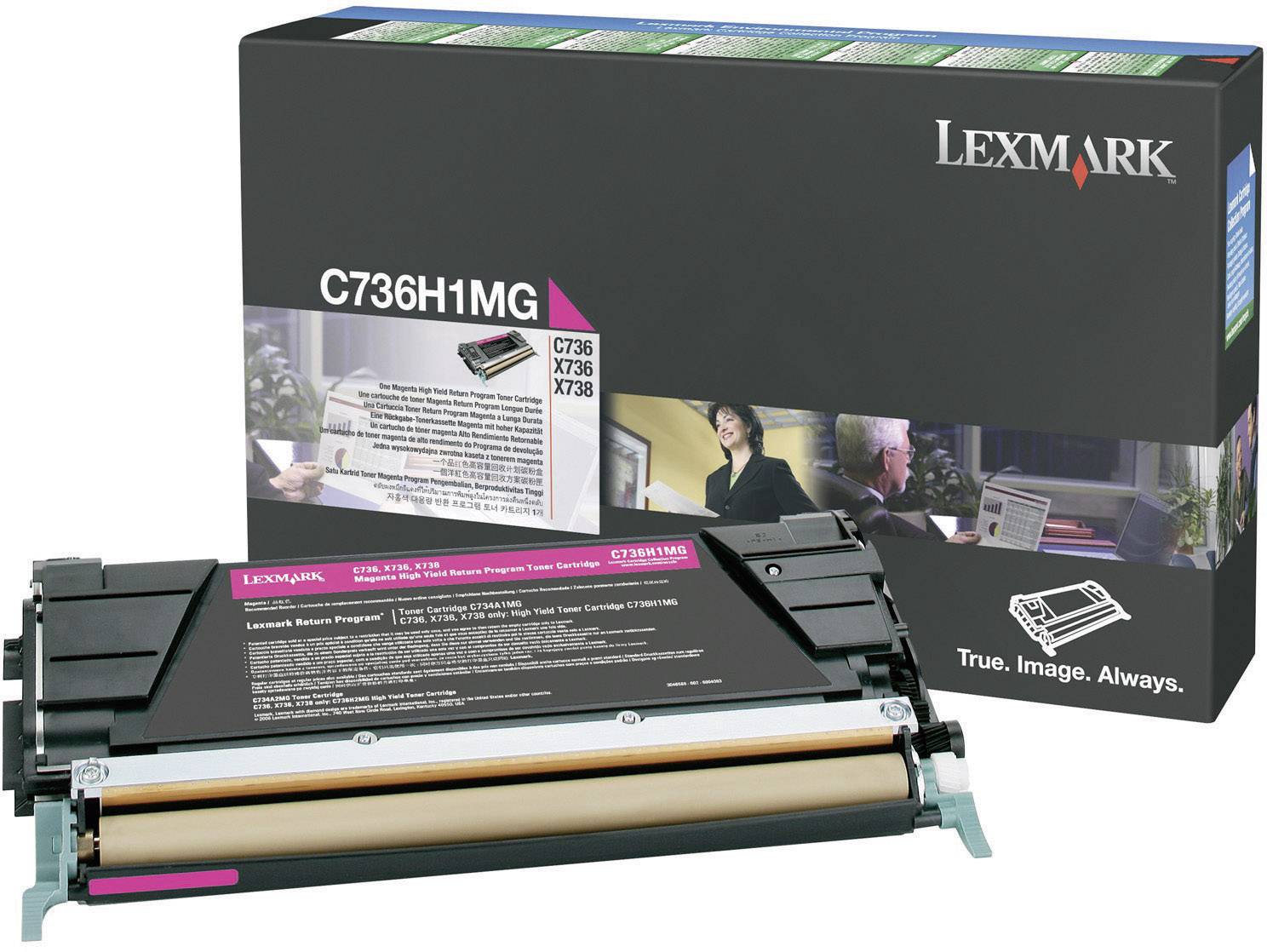 Lexmark - Hohe Ergiebigkeit - Magenta - original