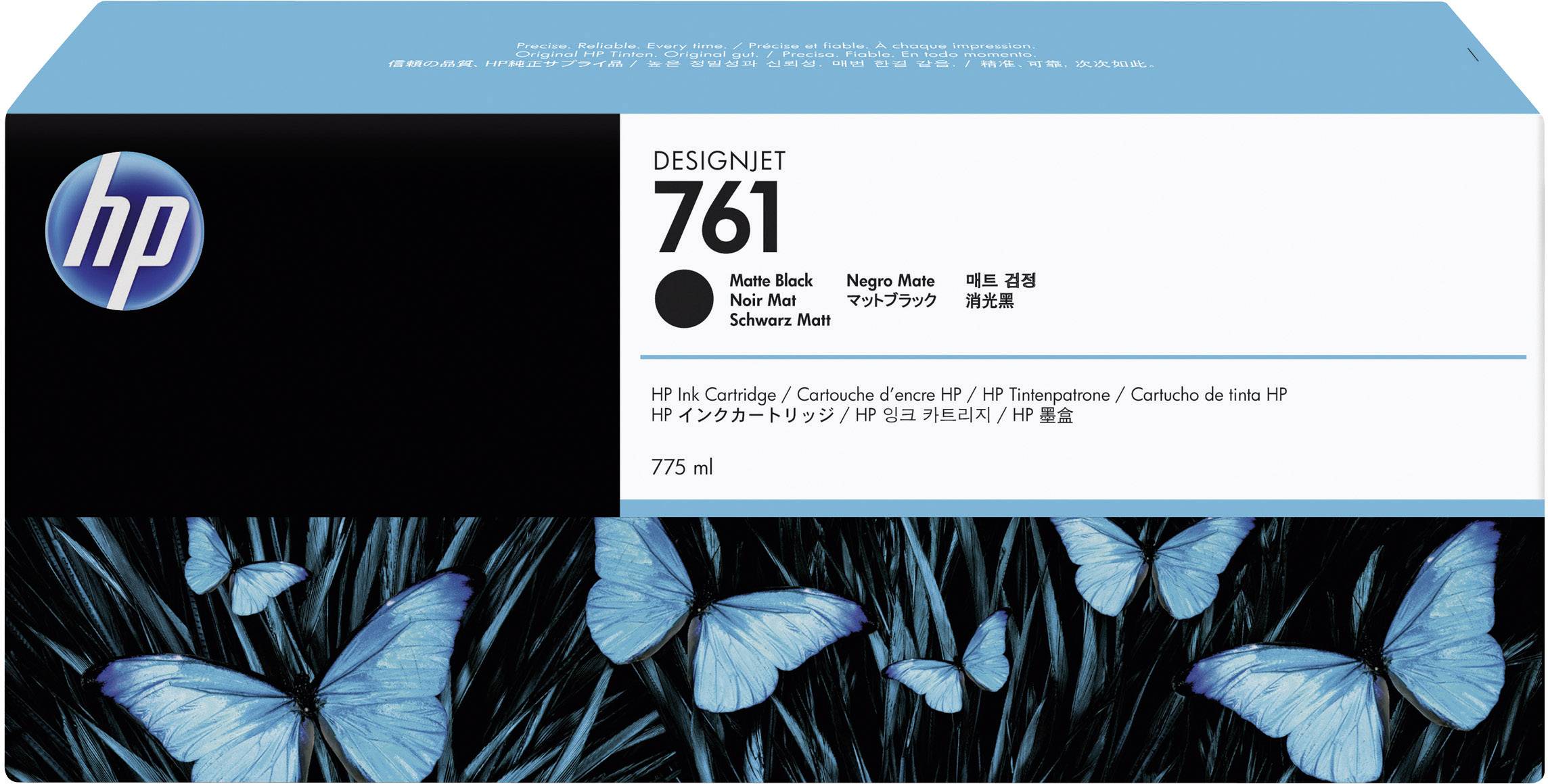 HP Druckerpatrone 761 Original Matt Schwarz 775ml CM997A 1St.