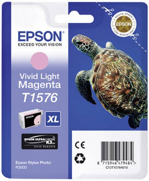Epson Druckerpatrone T1576 XL Original Photo Magenta C13T15764010