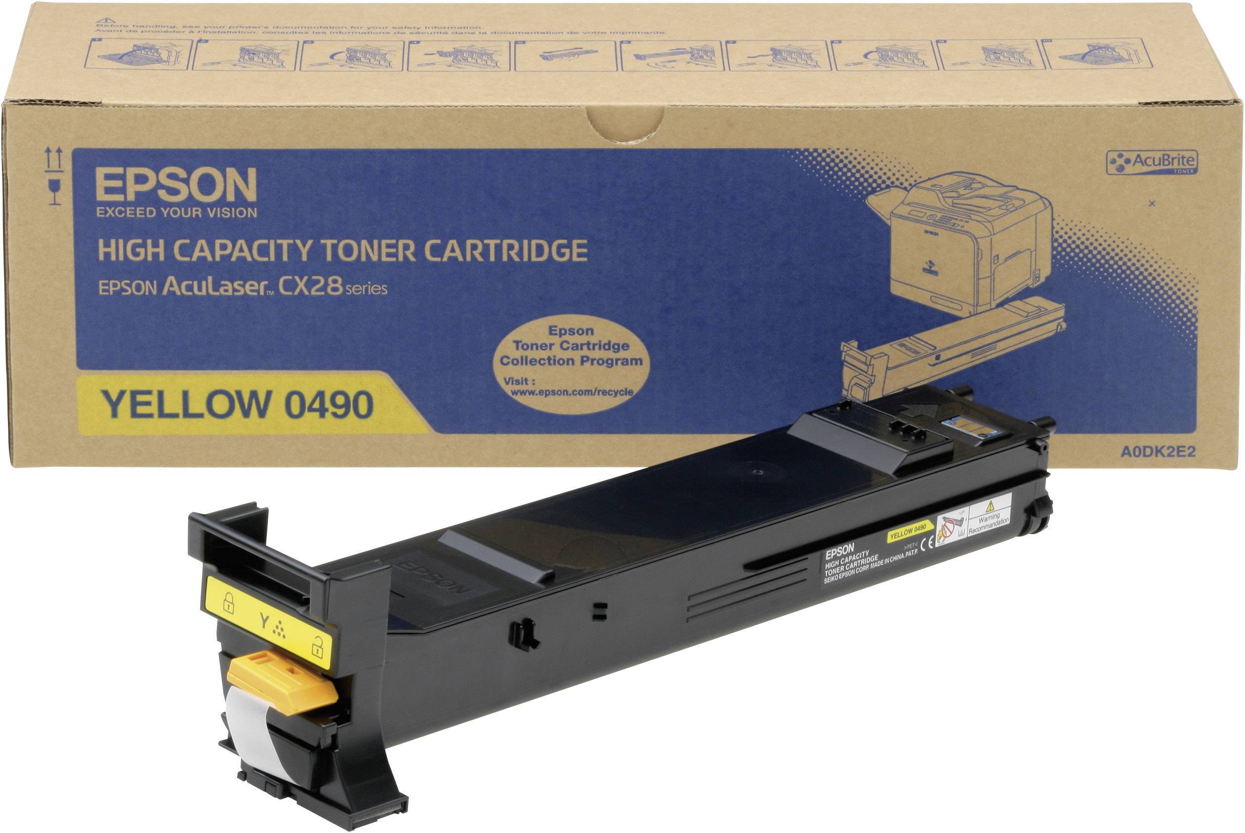 Epson Toner S050490 Original Gelb 8000 Seiten C13S050490