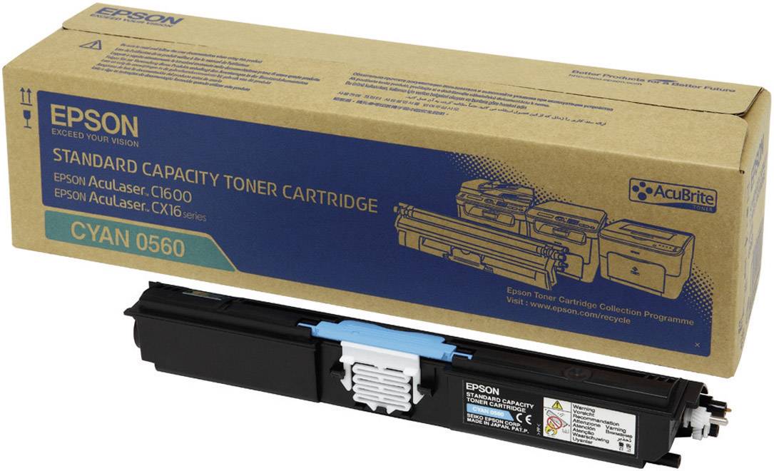 Epson Toner S050560 Original Cyan 1600 Seiten C13S050560
