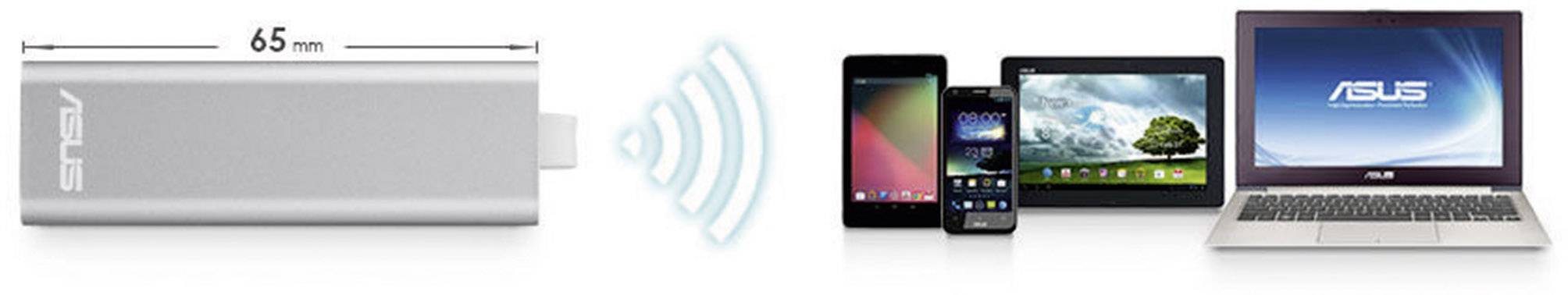 Asus WL-330NUL WLAN Router 2.4 GHz 150 MBit/s