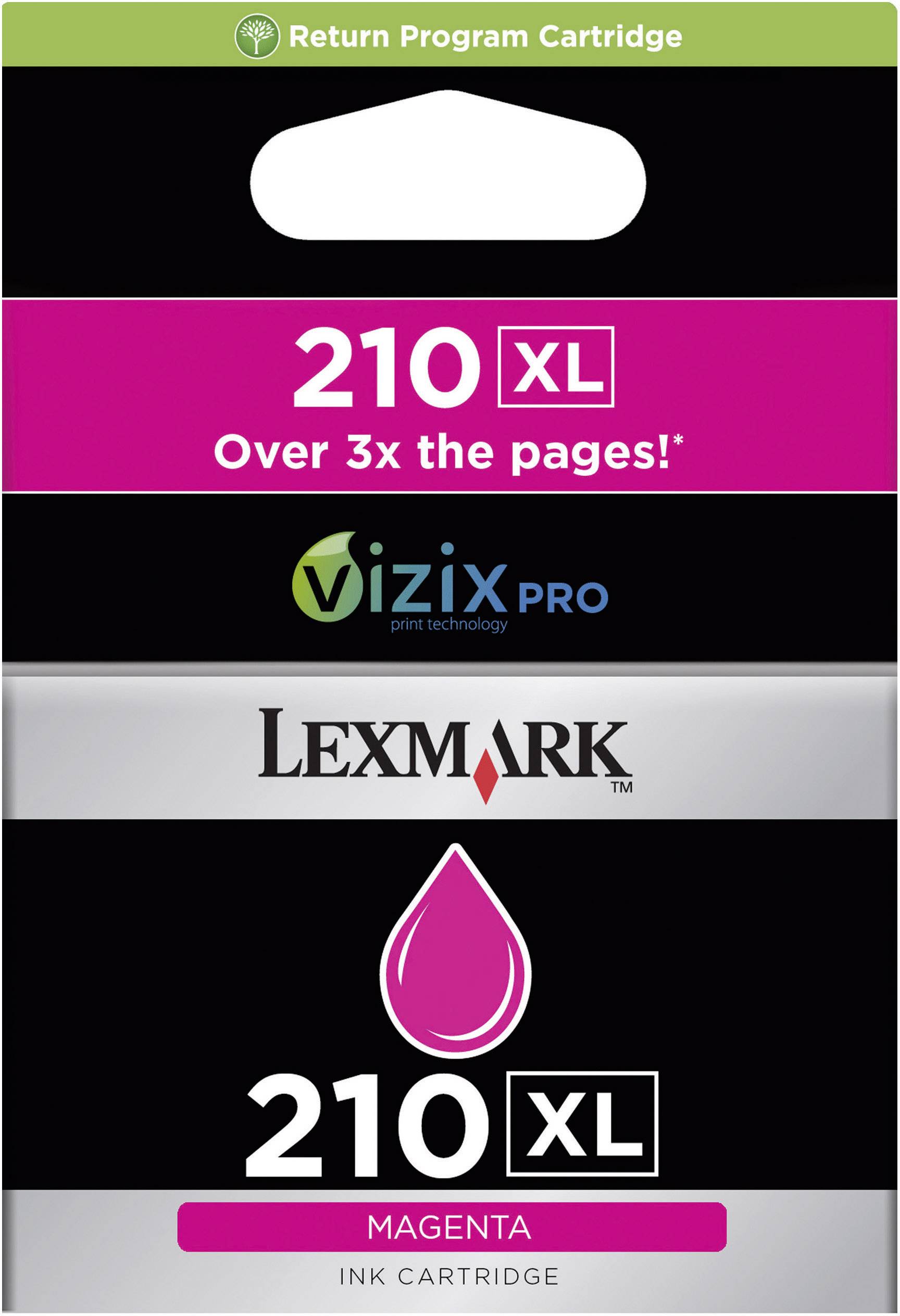 Lexmark Druckerpatrone 210XL Original Magenta 14L0176E