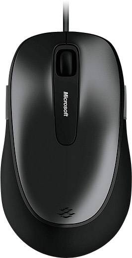 Microsoft Comfort Mouse 4500 Business Maus USB Optisch Schwarz 5 Tasten 1000 dpi