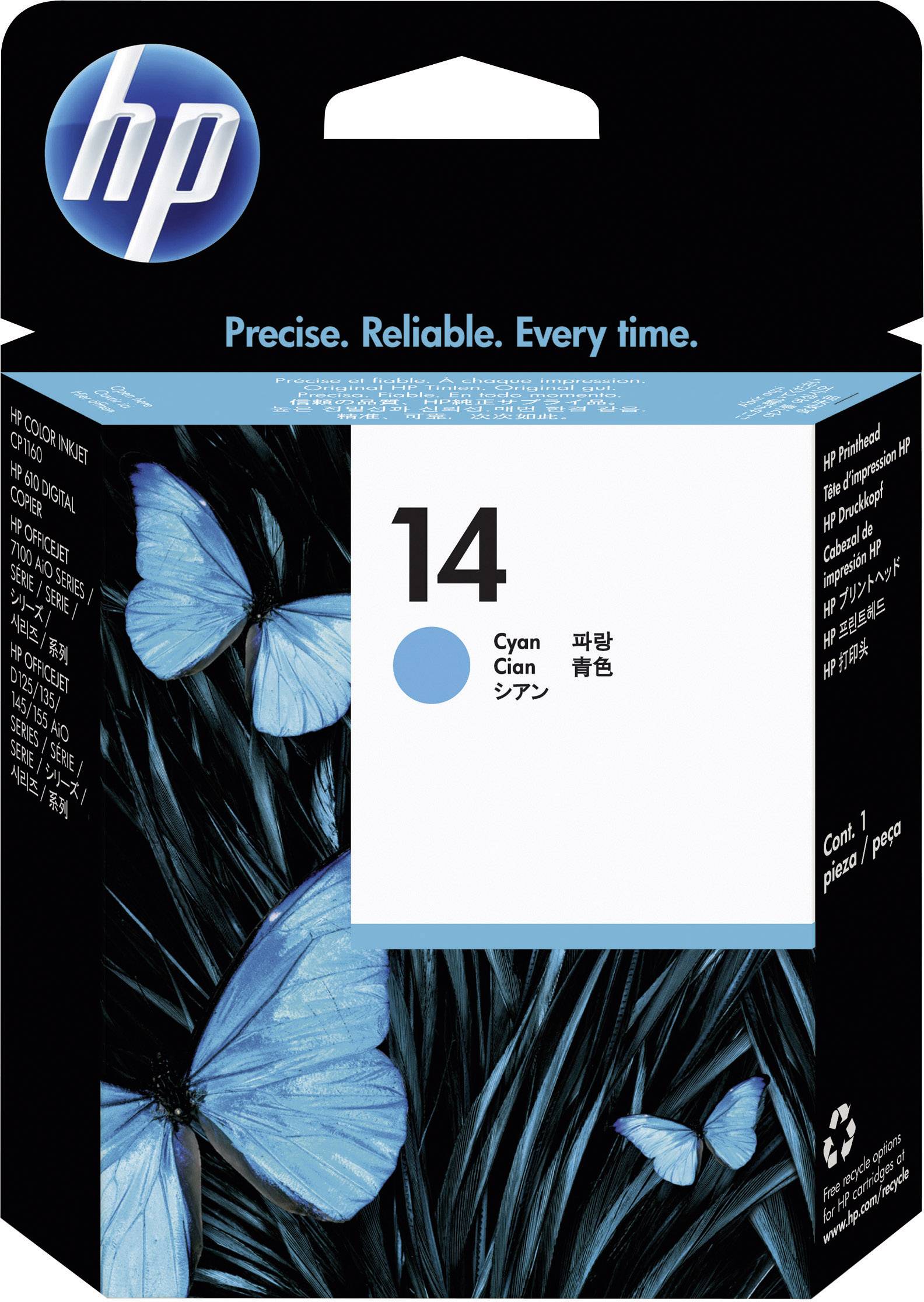 HP Druckkopf 14 Original Cyan C4921A