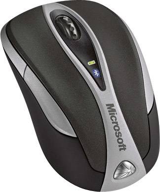 Microsoft Bluetooth Notebook Mouse 5000 f/Business Maus Bluetooth® Grau, Schwarz 4 Tasten