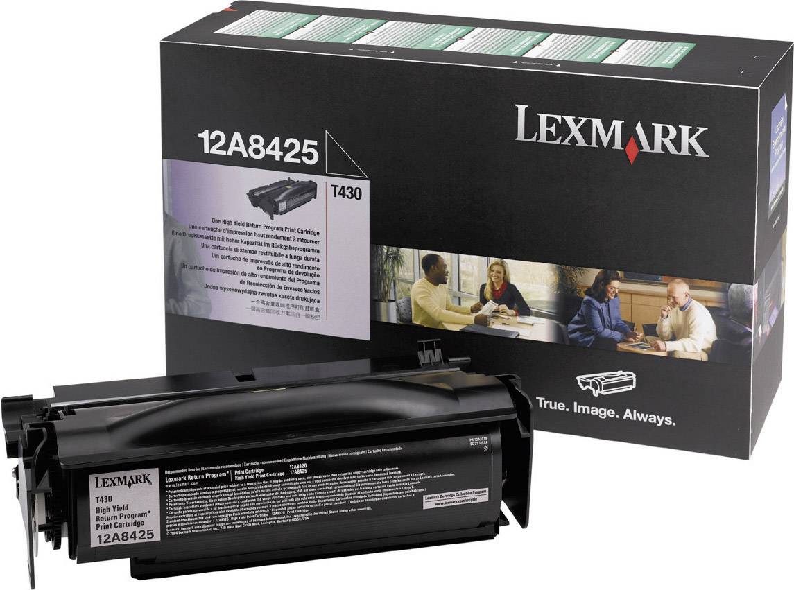 Lexmark Toner 12A842 Original Schwarz 12000 Seiten 12A8425