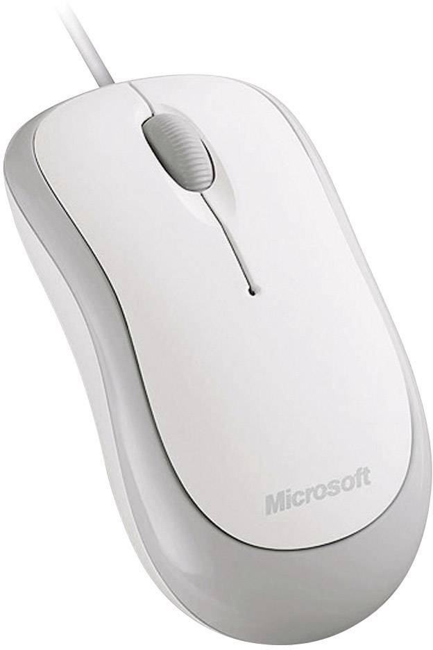 Microsoft Ready Mouse Maus USB Optisch Weiß 3 Tasten