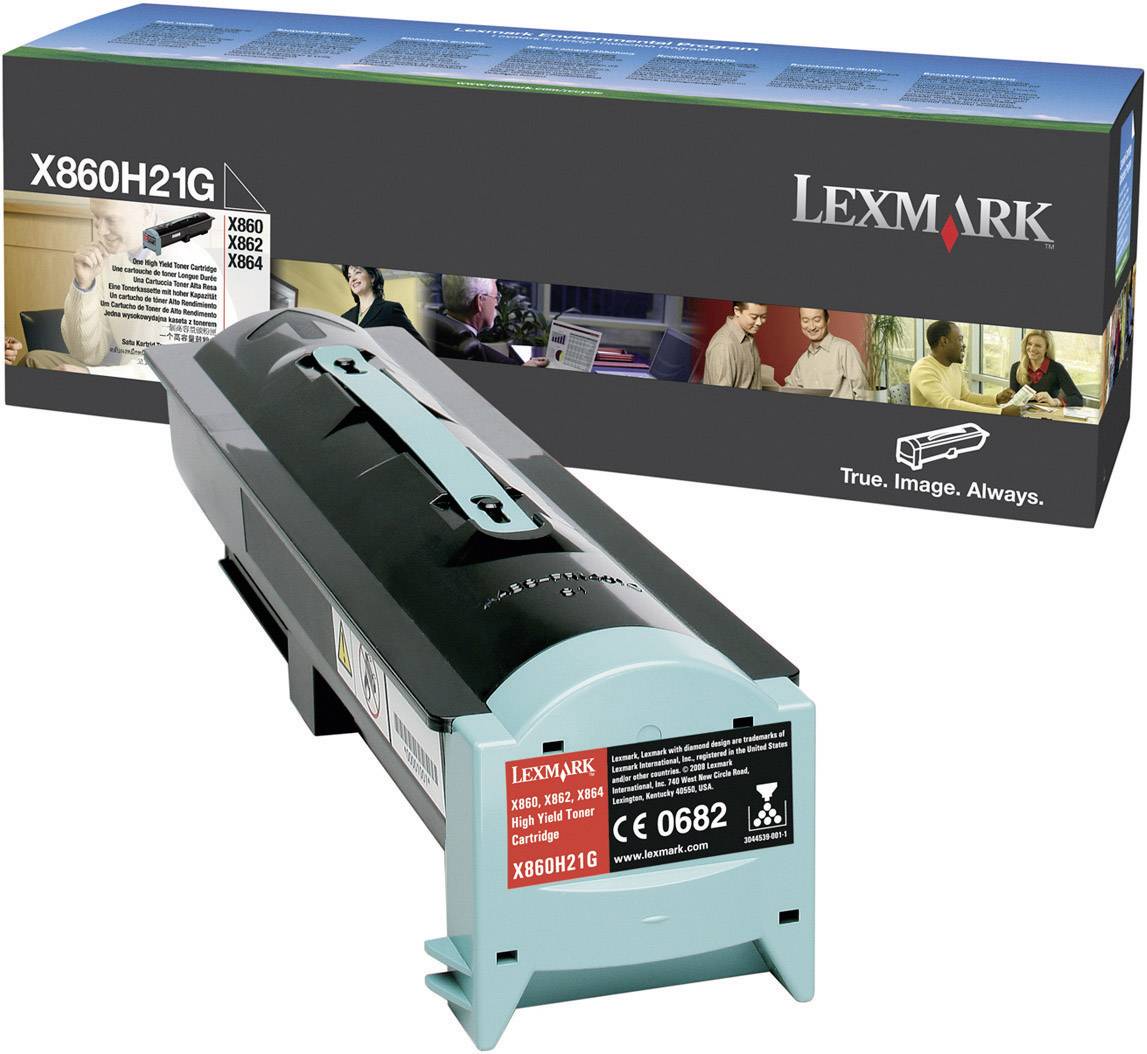 Lexmark Toner X860H Original Schwarz 35000 Seiten X860H21G