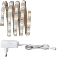 Paulmann YourLED 70317 LED-Streifen-Komplettset mit Stecker 12V 1.5m Warmweiß 1St. Paulmann YourLED 70317 LED-Streifen-Komplettset mit Stecker 12V 1.5m Warmweiß 1St.