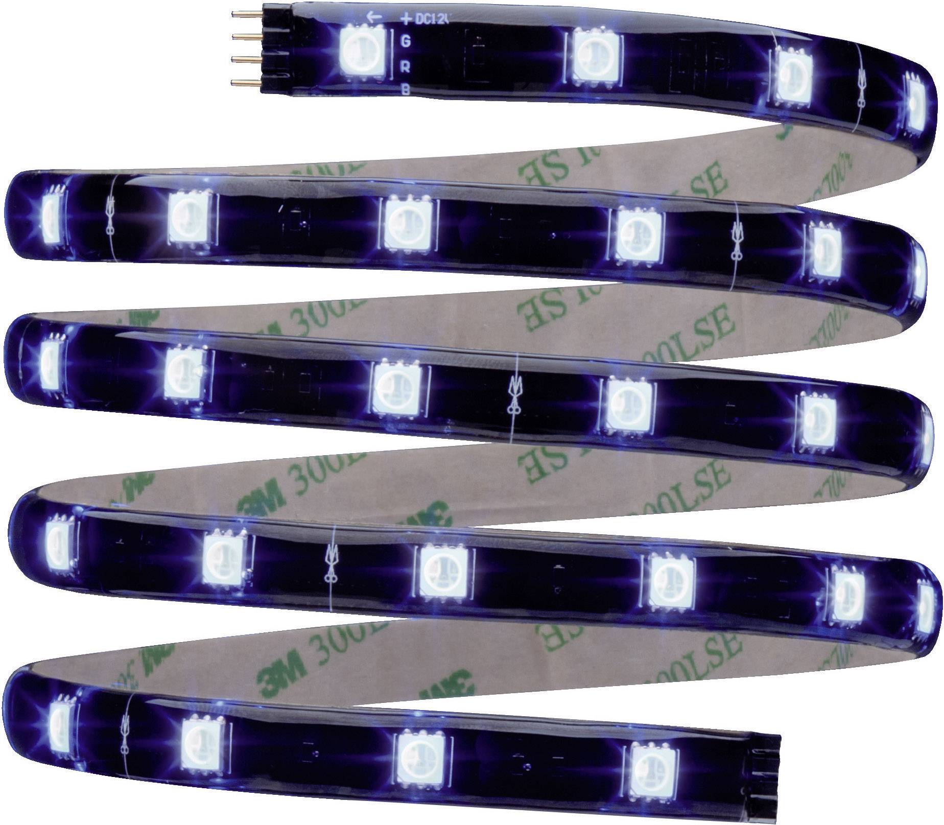 Paulmann YourLED 70319 LED-Streifen-Komplettset mit Stecker 12V 1.5m RGB 1St.