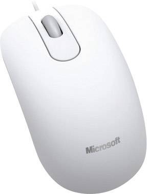 Microsoft Optical Mouse 200 Business Maus USB Optisch Weiß 3 Tasten 1000 dpi
