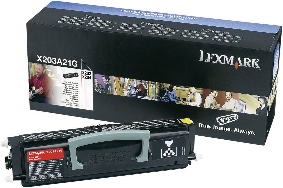 Lexmark Toner X203A21G Original Schwarz 2500 Seiten X203A21G