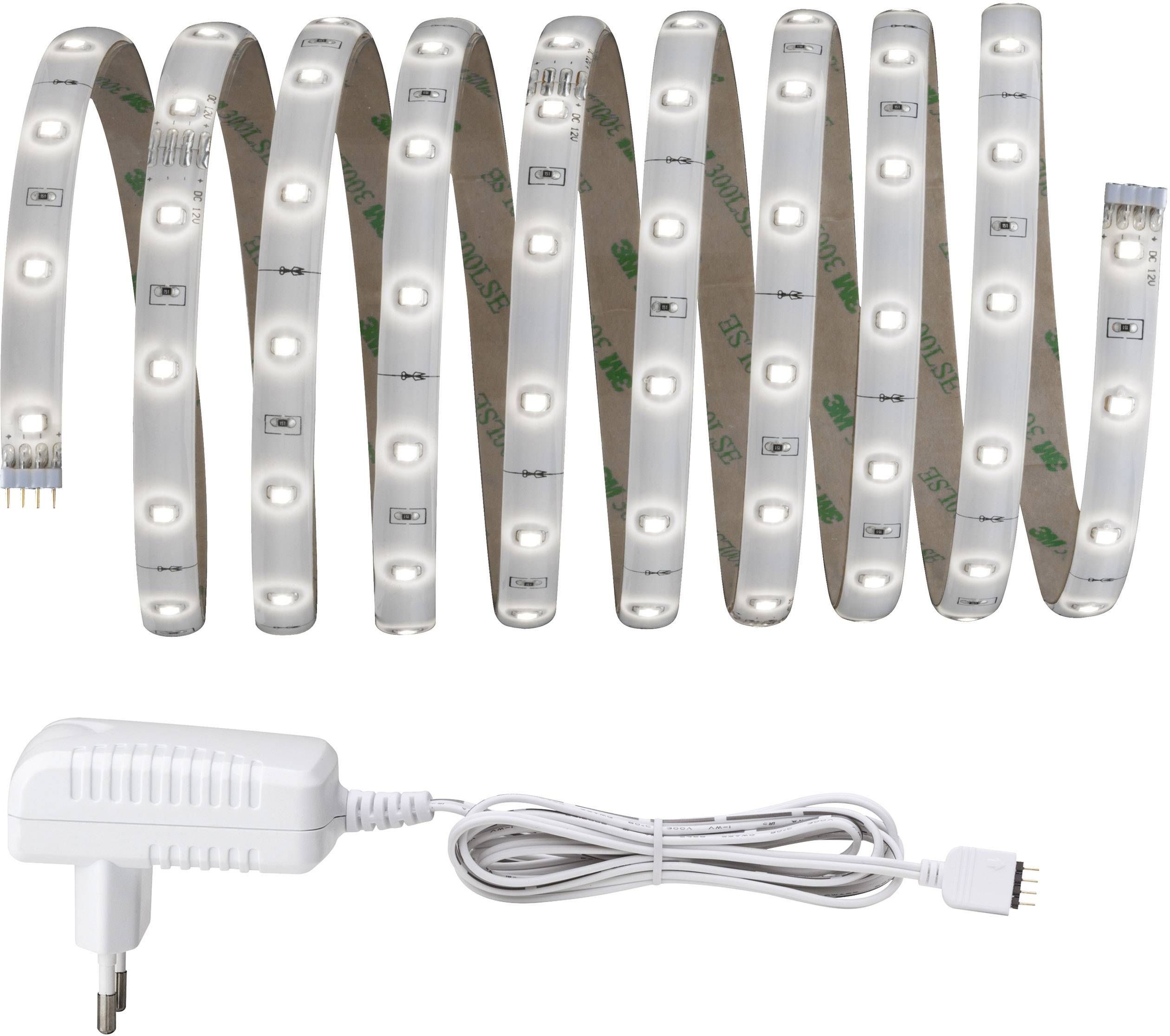 Paulmann YourLED 70321 LED-Streifen-Komplettset mit Stecker 12 V 3 m Neutralweiß 1 St.