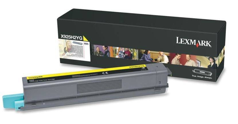 Lexmark - Hohe Ergiebigkeit - Gelb - Original - Tonerpatrone - für Lexmark X925de, X925de 4, X925dte