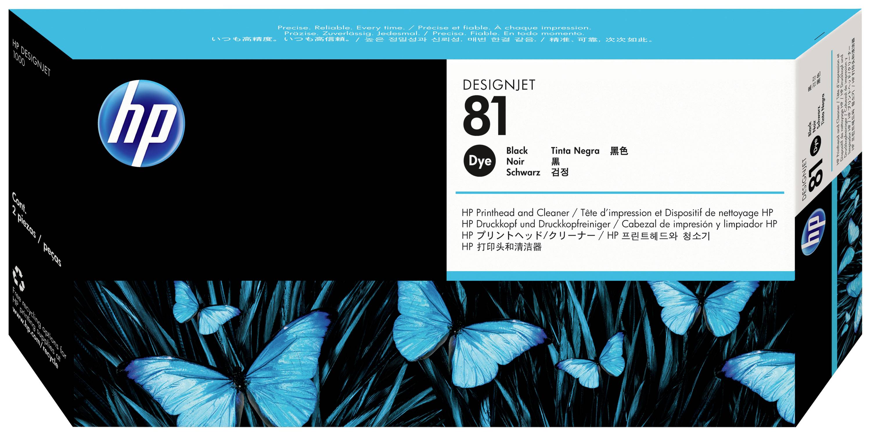 HP Druckkopf 81 Original Schwarz C4950A