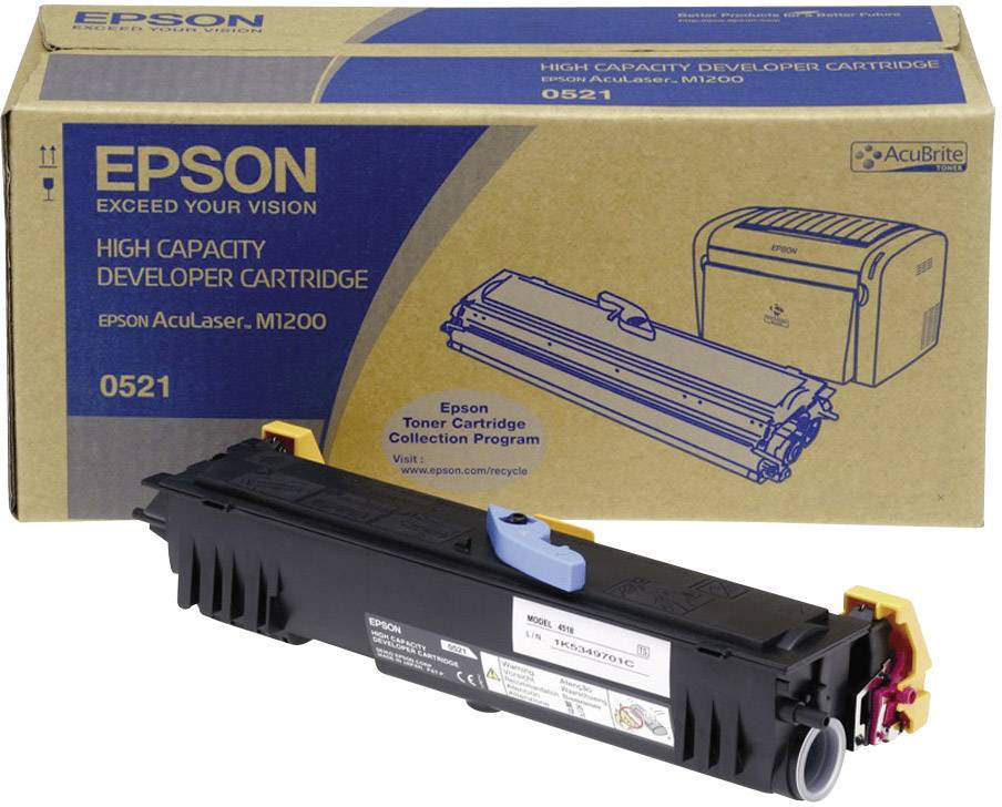 Epson Toner S050521 C13S050521 Original Schwarz 3200 Seiten
