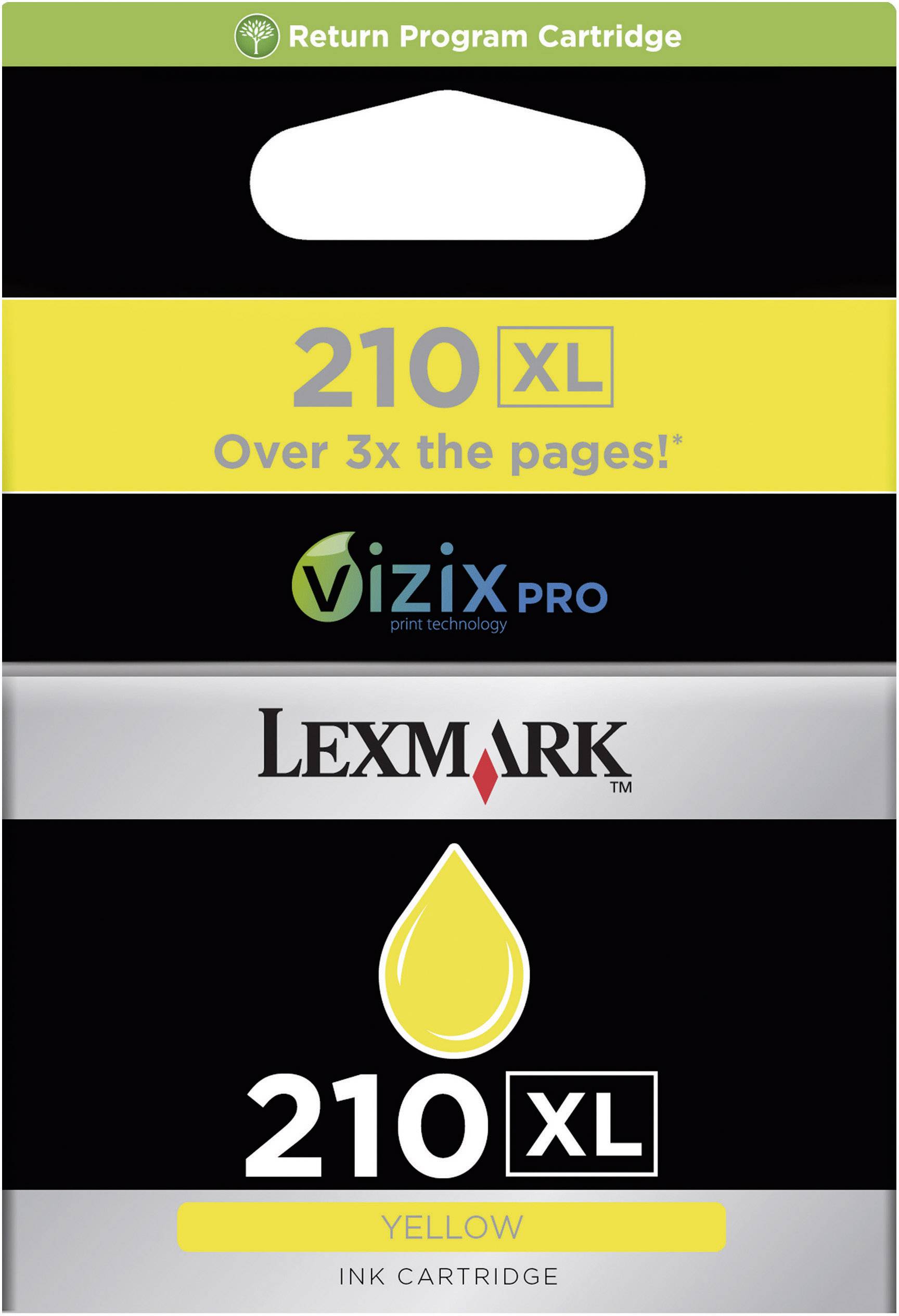 Lexmark Druckerpatrone 210XL Original Gelb 14L0177E