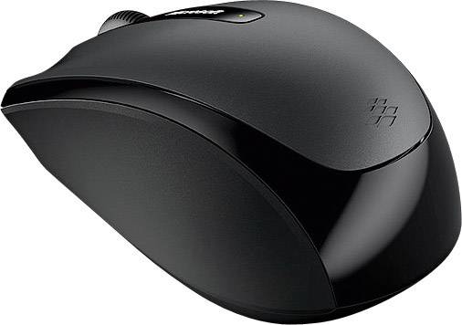 Microsoft Wireless Mobile Mouse 3500 f/Business Maus Funk Optisch Schwarz 3 Tasten 1000 dpi