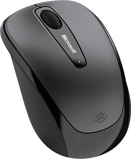 Microsoft Wireless Mobile Mouse 3500 f/Business Maus Funk Optisch Schwarz 3 Tasten 1000 dpi