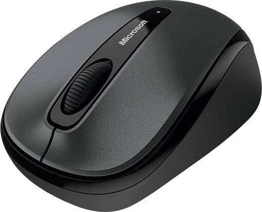 Microsoft Wireless Mobile Mouse 3500 f/Business Maus Funk Optisch Schwarz 3 Tasten 1000 dpi