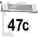 Paulmann 93765 Solar-Hausnummernleuchte 0.2 W Warmweiß Edelstahl, Weiß