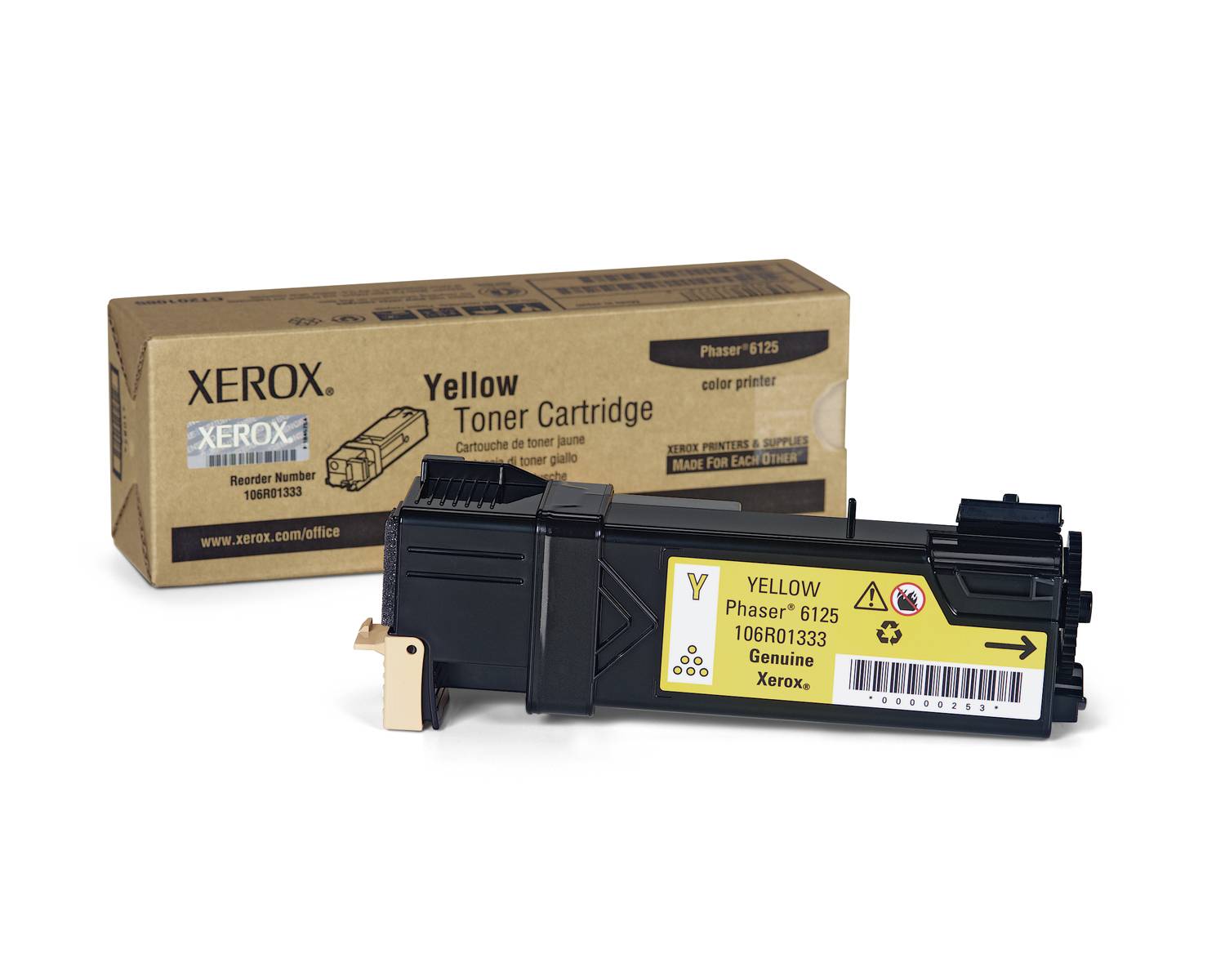 Xerox Toner 106R01333 Original Gelb 1000 Seiten 106R01333