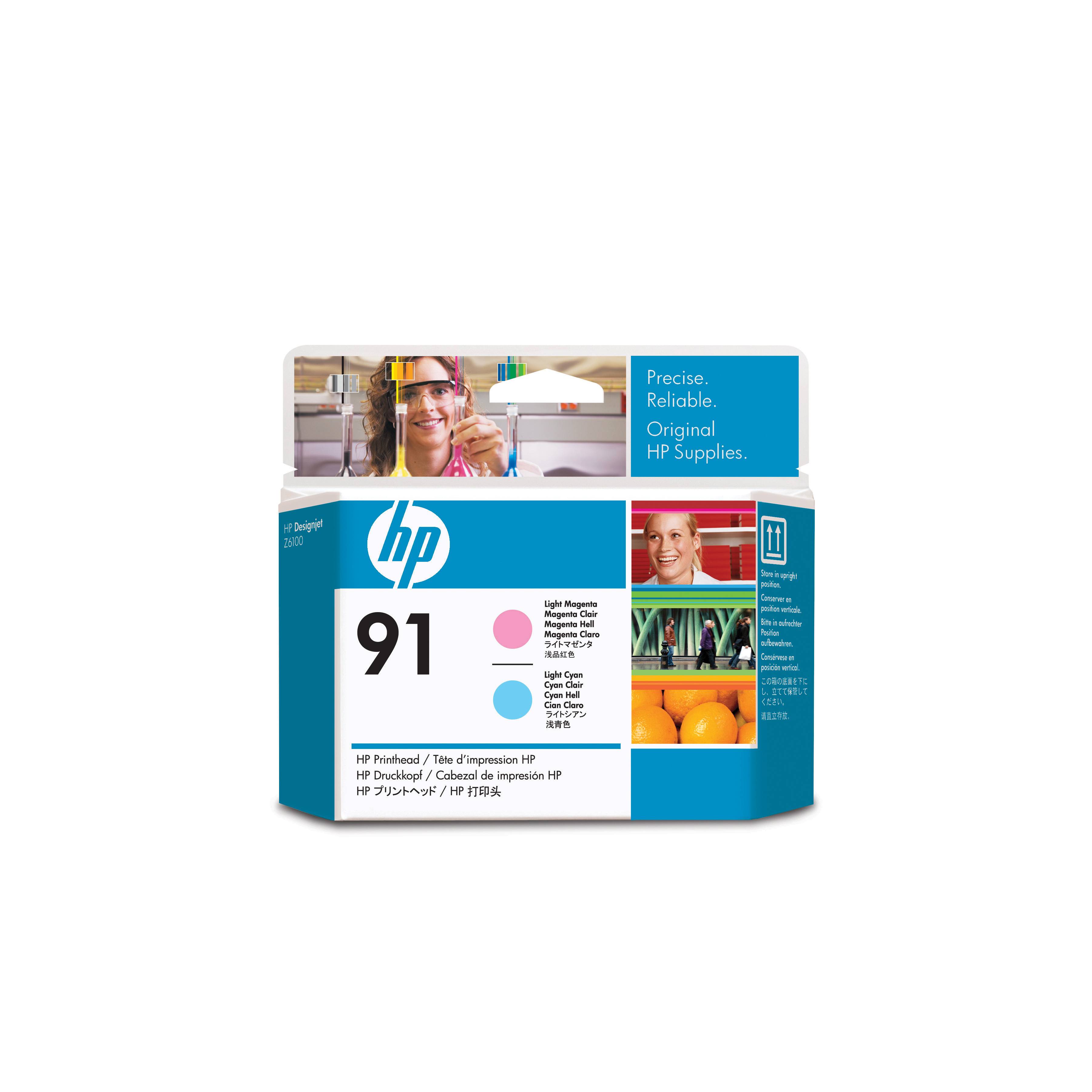 HP Druckkopf 91 Original Cyan, Hell Magenta C9462A