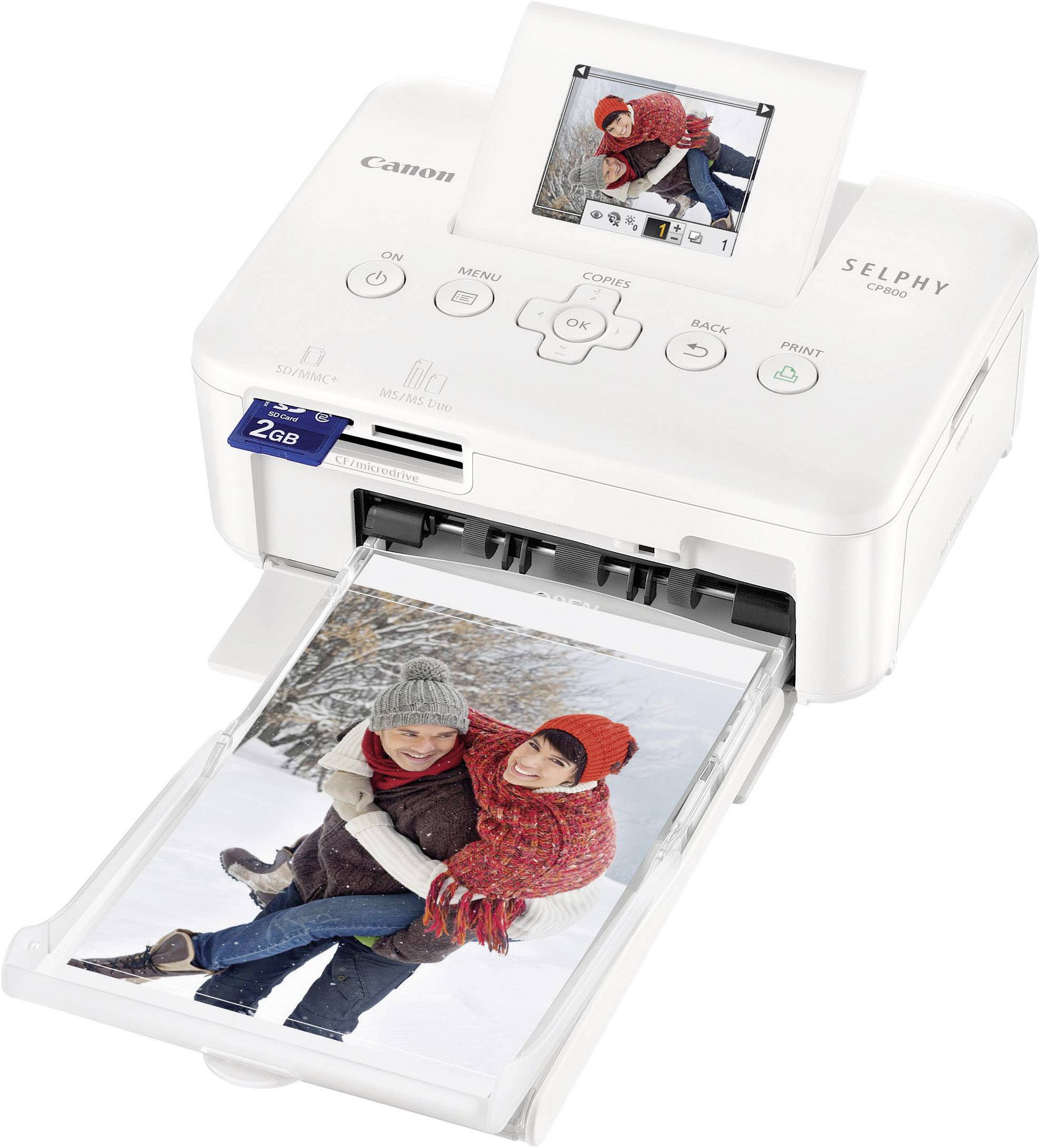 Canon SELPHY CP800 Fotodrucker / Thermosublimation / Weiß